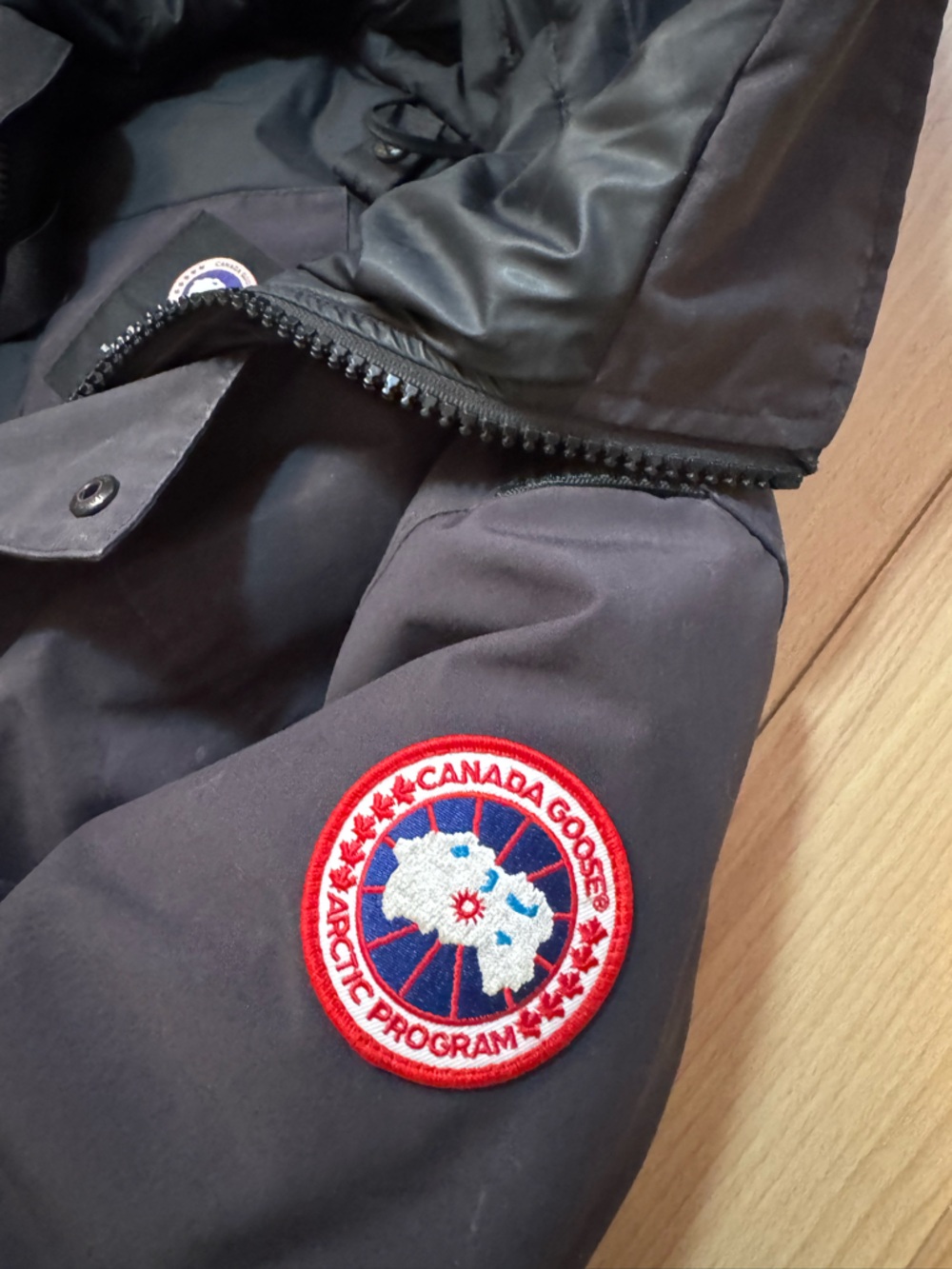Canada Goose Garibaldi Men’s Black Puffer Jacket with Hood